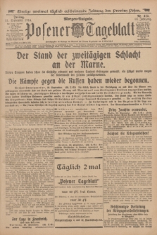 Posener Tageblatt. Jg.53, Nr. 425 (11 September 1914) + dod.