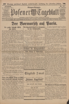 Posener Tageblatt. Jg.53, Nr. 427 (12 September 1914) + dod.