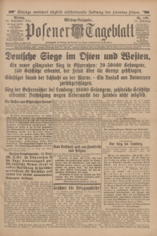 Posener Tageblatt. Jg.53, Nr. 430 (14 September 1914)