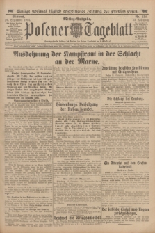Posener Tageblatt. Jg.53, Nr. 434 (16 September 1914)
