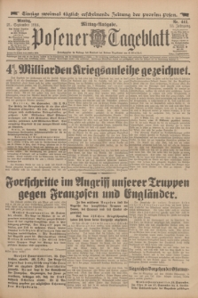 Posener Tageblatt. Jg.53, Nr. 442 (21 September 1914)