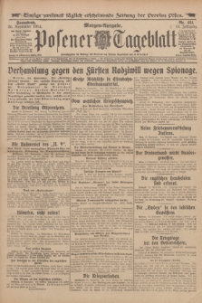 Posener Tageblatt. Jg.53, Nr. 451 (26 September 1914) + dod.