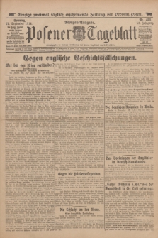 Posener Tageblatt. Jg.53, Nr. 453 (27 September 1914) + dod.