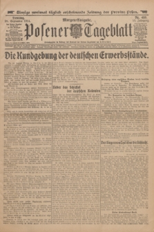 Posener Tageblatt. Jg.53, Nr. 455 (29 September 1914) + dod.