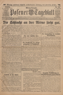 Posener Tageblatt. Jg.53, Nr. 456 (29 September 1914)