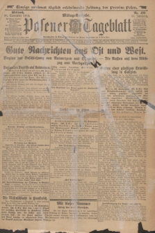 Posener Tageblatt. Jg.53, Nr. 458 (30 September 1914)