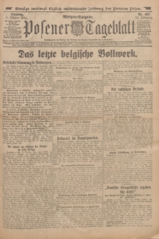 Posener Tageblatt. Jg.53, Nr. 467 (6 Oktober 1914) + dod.