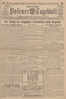 Posener Tageblatt. Jg.53, Nr. 479 (13 Oktober 1914) + dod.
