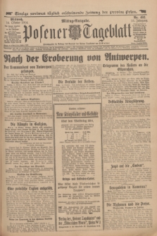 Posener Tageblatt. Jg.53, Nr. 482 (14 Oktober 1914)