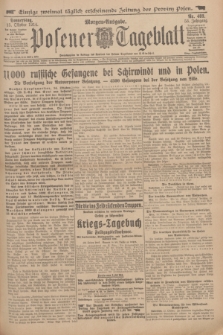 Posener Tageblatt. Jg.53, Nr. 483 (15 Oktober 1914) + dod.