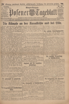 Posener Tageblatt. Jg.53, Nr. 491 (20 Oktober 1914)