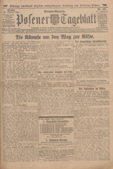 Posener Tageblatt. Jg.53, Nr. 497 (23 Oktober 1914) + dod.