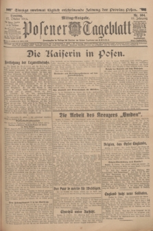 Posener Tageblatt. Jg.53, Nr. 504 (27 Oktober 1914)