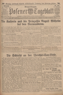 Posener Tageblatt. Jg.53, Nr. 505 (28 Oktober 1914) + dod.