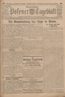 Posener Tageblatt. Jg.53, Nr. 507 (29 Oktober 1914) + dod.