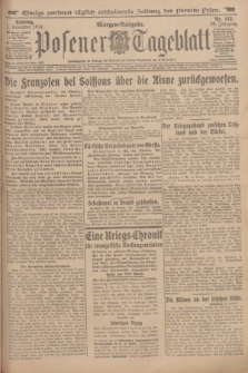 Posener Tageblatt. Jg.53, Nr. 513 (1 November 1914) + dod.