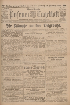 Posener Tageblatt. Jg.53, Nr. 537 (15 November 1914) + dod.