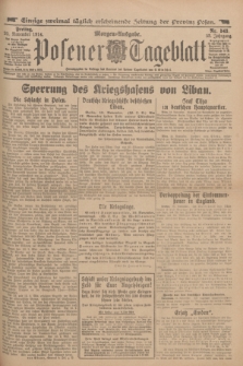 Posener Tageblatt. Jg.53, Nr. 543 (20 November 1914) + dod.