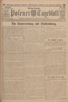 Posener Tageblatt. Jg.53, Nr. 546 (21 November 1914)