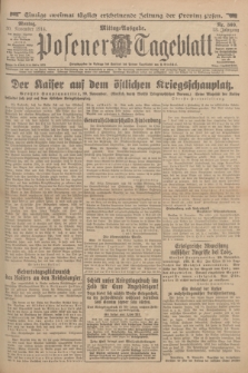 Posener Tageblatt. Jg.53, Nr. 560 (30 November 1914)