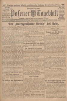 Posener Tageblatt. Jg.53, Nr. 573 (8 Dezember 1914) + dod.