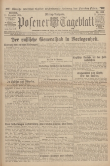 Posener Tageblatt. Jg.53, Nr. 600 (23 Dezember 1914)