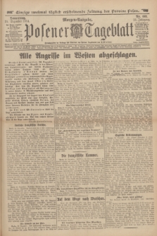 Posener Tageblatt. Jg.53, Nr. 601 (24 Dezember 1914) + dod.