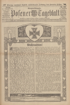 Posener Tageblatt. Jg.53, Nr. 603 (25 Dezember 1914) + dod.