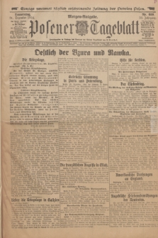 Posener Tageblatt. Jg.53, Nr. 609 (31 Dezember 1914) + dod.