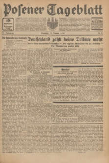 Posener Tageblatt. Jg.71, Nr. 8 (12 Januar 1932) + dod.
