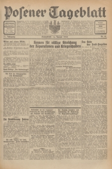 Posener Tageblatt. Jg.71, Nr. 12 (16 Januar 1932) + dod.