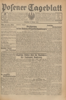 Posener Tageblatt. Jg.71, Nr. 14 (19 Januar 1932) + dod.