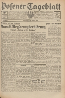 Posener Tageblatt. Jg.71, Nr. 16 (21 Januar 1932) + dod.