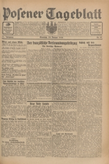 Posener Tageblatt. Jg.71, Nr. 19 (24 Januar 1932) + dod.