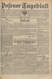 Posener Tageblatt. Jg.71, Nr. 30 (7 Februar 1932) + dod.