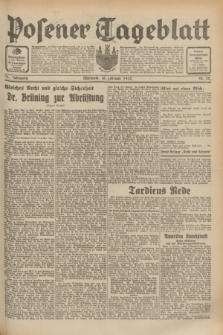 Posener Tageblatt. Jg.71, Nr. 32 (10 Februar 1932) + dod.