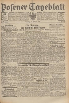 Posener Tageblatt. Jg.71, Nr. 36 (14 Februar 1932) + dod.