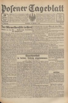 Posener Tageblatt. Jg.71, Nr. 37 (16 Februar 1932) + dod.
