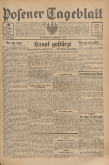 Posener Tageblatt. Jg.71, Nr. 39 (18 Februar 1932) + dod.