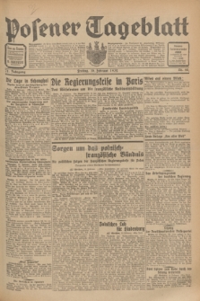 Posener Tageblatt. Jg.71, Nr. 40 (19 Februar 1932) + dod.