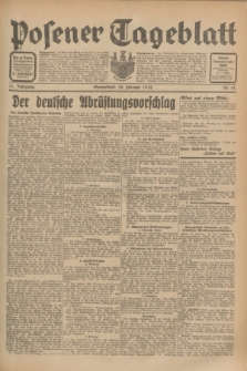 Posener Tageblatt. Jg.71, Nr. 41 (20 Februar 1932) + dod.