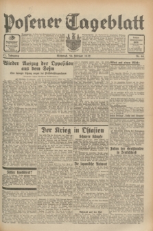 Posener Tageblatt. Jg.71, Nr. 44 (24 Februar 1932) + dod.