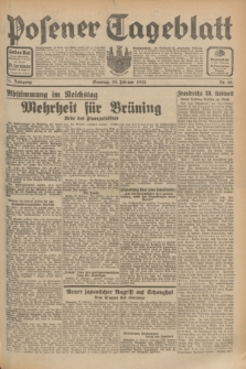 Posener Tageblatt. Jg.71, Nr. 48 (28 Februar 1932) + dod.