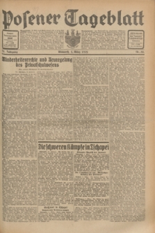 Posener Tageblatt. Jg.71, Nr. 50 (2 März 1932) + dod.