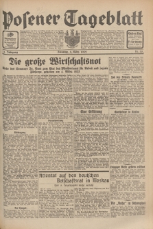 Posener Tageblatt. Jg.71, Nr. 55 (8 März 1932) + dod.