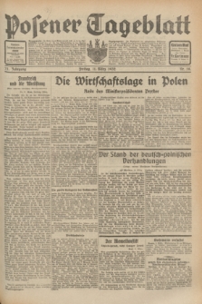 Posener Tageblatt. Jg.71, Nr. 58 (11 März 1932) + dod.