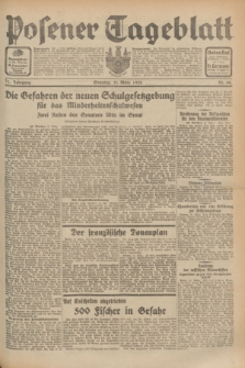 Posener Tageblatt. Jg.71, Nr. 60 (13 März 1932) + dod.