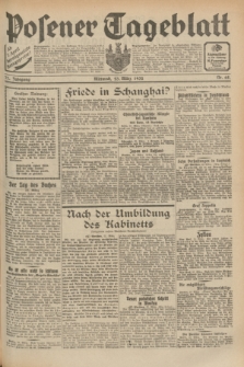 Posener Tageblatt. Jg.71, Nr. 68 (23 März 1932) + dod.