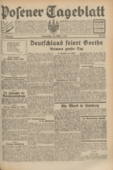 Posener Tageblatt. Jg.71, nr 69 (24 März 1932) + dod.