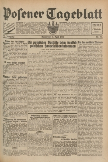 Posener Tageblatt. Jg.71, Nr. 75 (2 April 1932) + dod.